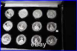 The World's Greatest Conquerors Official Sterling Silver Coins Collection(OOAK)