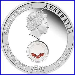 Treasures of the World Garnet 2013 1oz Pure Silver FIRST COIN IN SERIES