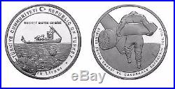 Turkey 2015, 1. World War 100. Ann. Dardanelles Victory Com. Silver Coin Set Unc