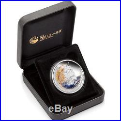 Tuvalu 2011 1$ Ships that changed the World Mayflower 1oz Proof Silver Coin