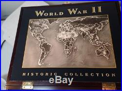 U. S. Commemorative Gallery World War 2 Historic Coin Collection 1941-1945 & CASE