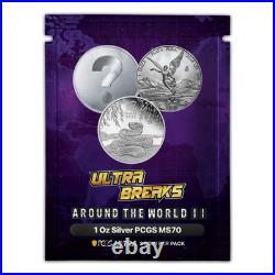 Ultra Breaks Arount The World II featuring Silver & Gold Chase Coins NGC MS70