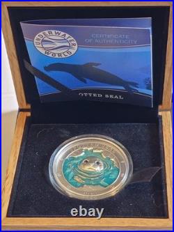 Underwater World 3oz Silver 7 Coin Series 2018-2021 By MDM Complete Series