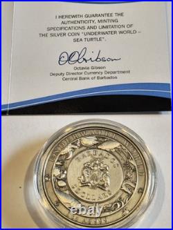 Underwater World 3oz Silver 7 Coin Series 2018-2021 By MDM Complete Series