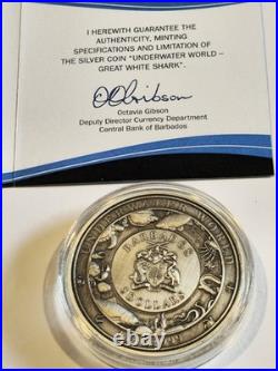 Underwater World 3oz Silver 7 Coin Series 2018-2021 By MDM Complete Series