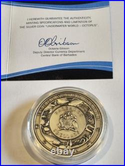 Underwater World 3oz Silver 7 Coin Series 2018-2021 By MDM Complete Series