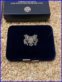 V75 End Of World War II 75th Anniversary American Eagle Silver Proof Coin
