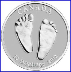 WELCOME TO THE WORLD Baby Feet 2012 CANADA 1/2oz Silver $10 Coin Only, NO COA WELCOME TO THE WORLD Baby Feet 2012 CANADA 1/2oz Silver $10 Coin Only, NO COA