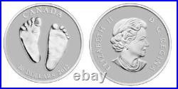 WELCOME TO THE WORLD Baby Feet 2012 CANADA 1/2oz Silver $10 Coin Only, NO COA WELCOME TO THE WORLD Baby Feet 2012 CANADA 1/2oz Silver $10 Coin Only, NO COA