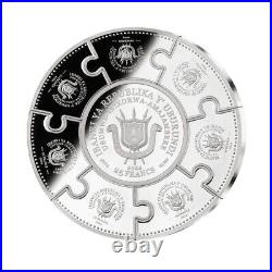 WONDERS OF THE WORLD 5 Oz Silver Coin Burundi 2024 Sale price