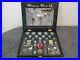 WORLD-WAR-II-HISTORIC-COLLECTION-25-COINS-19-SILVER-2-STAMPS-MEDAL-withWOOD-BOX-01-dlx