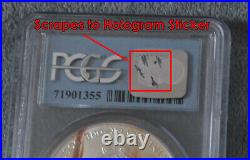 WTC Artifact Ground Zero Recovery 2001 Silver Eagle PCGS Coin World Trade Center
