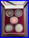 WW2-CERTIFIED-German-Coins-TWO-SILVER-One-Zinc-Bronze-Mint-Stamp-Display-Box-01-qgt