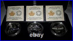 WWI- Aircraft of the First World War Set- 3 Coins x 1 Ounce- Fine Silver. 999