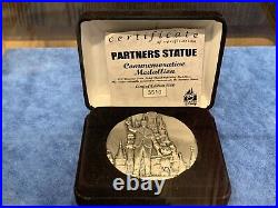 Walt Disney World 50th Anniversary Partners Silver Collectible Coin