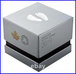 Welcome to the World BABY FEET 2019 CANADA 1/2oz. 9999 Pure Silver $10 Coin Welcome to the World BABY FEET 2019 CANADA 1/2oz. 9999 Pure Silver $10 Coin