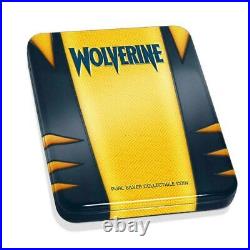 Wolverine Marvel Silver Coin