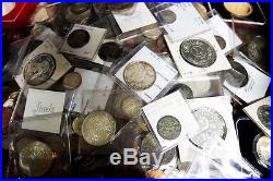 World Coin Collection Lot Mostly Silver 85 Pounds OLD GOOD COINS