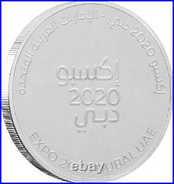 World Expo 2020 Dubai 40g Silver Medallion Arabic