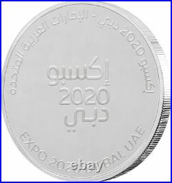 World Expo 2020 Dubai 40g Silver Medallion Arabic