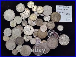 World Foreign Silver Lot 305.6 Grams (9.826 Ounces Total) Lot #4