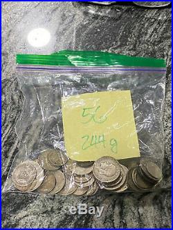 World Silver Coins Lot 56 Old Silver Coins Total Weight is 8.71 Ounces