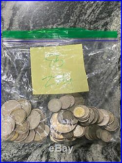 World Silver Coins Lot 85 Old Silver Coins Total Weight is 9.79 Ounces