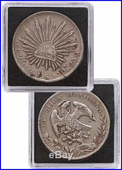 World Trade Dollar Set of 5 Coins c. 18th-19th In Wood Presentation Box SKU47864