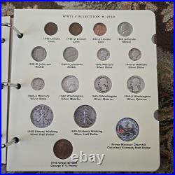World War 2 Coin And Currency Collection REDUCED $100