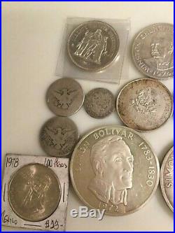 World coin silver lot