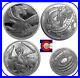World-of-Dragons-3-BU-Silver-Rounds-Aztec-Welsh-Chinese-in-Capsules-01-fb