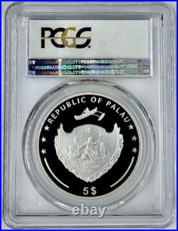 World of Wonders Conwy Castle 2016 Palau $5 PCGS PR70DCAM Limited 2,500 Mintage