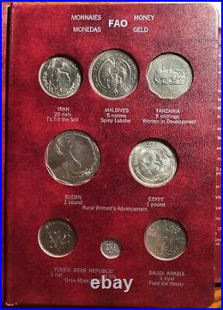 Worldwide 1977-1978 FAO 48 Coins Set (Including 5 Silver Coins)