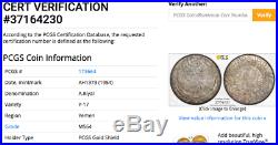 Yemen 1954 Riyal Struck Over Thaler Toned Silver World Coin Pcgs Graded Ms64